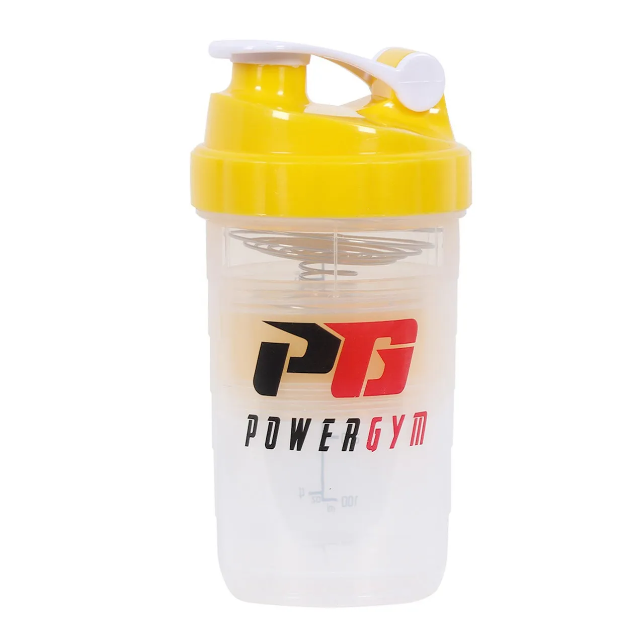 Shaker PowerGym sport ovqatlanishi uchun 3da 1, 500 ml#1