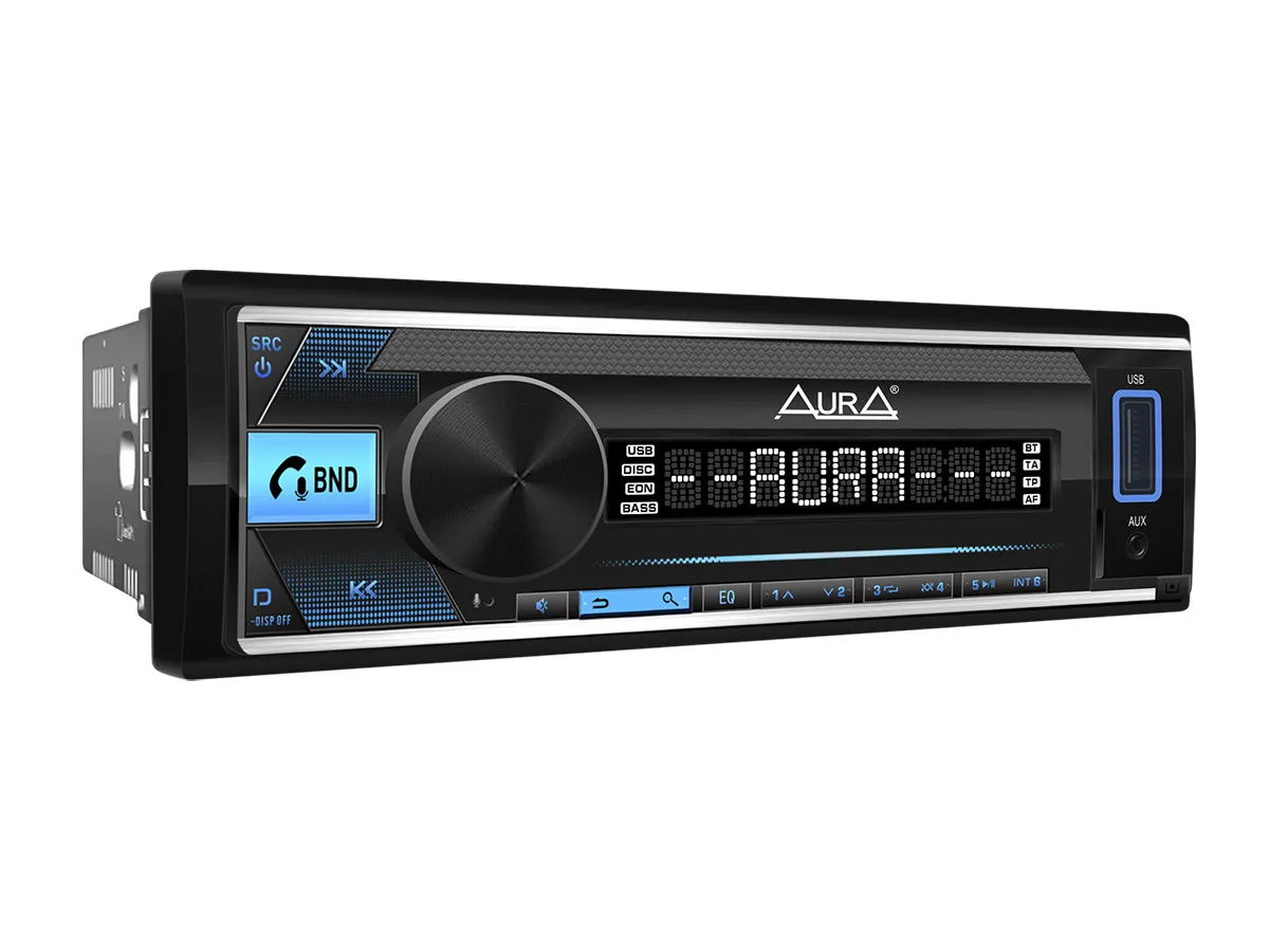 Автомагнитола Aura AMH-600BT Встроенный Bluetooth-модуль#1