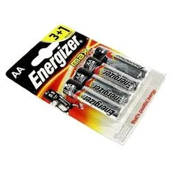 Батарейки Energizer  AA BP4 3+1 E300159801#1
