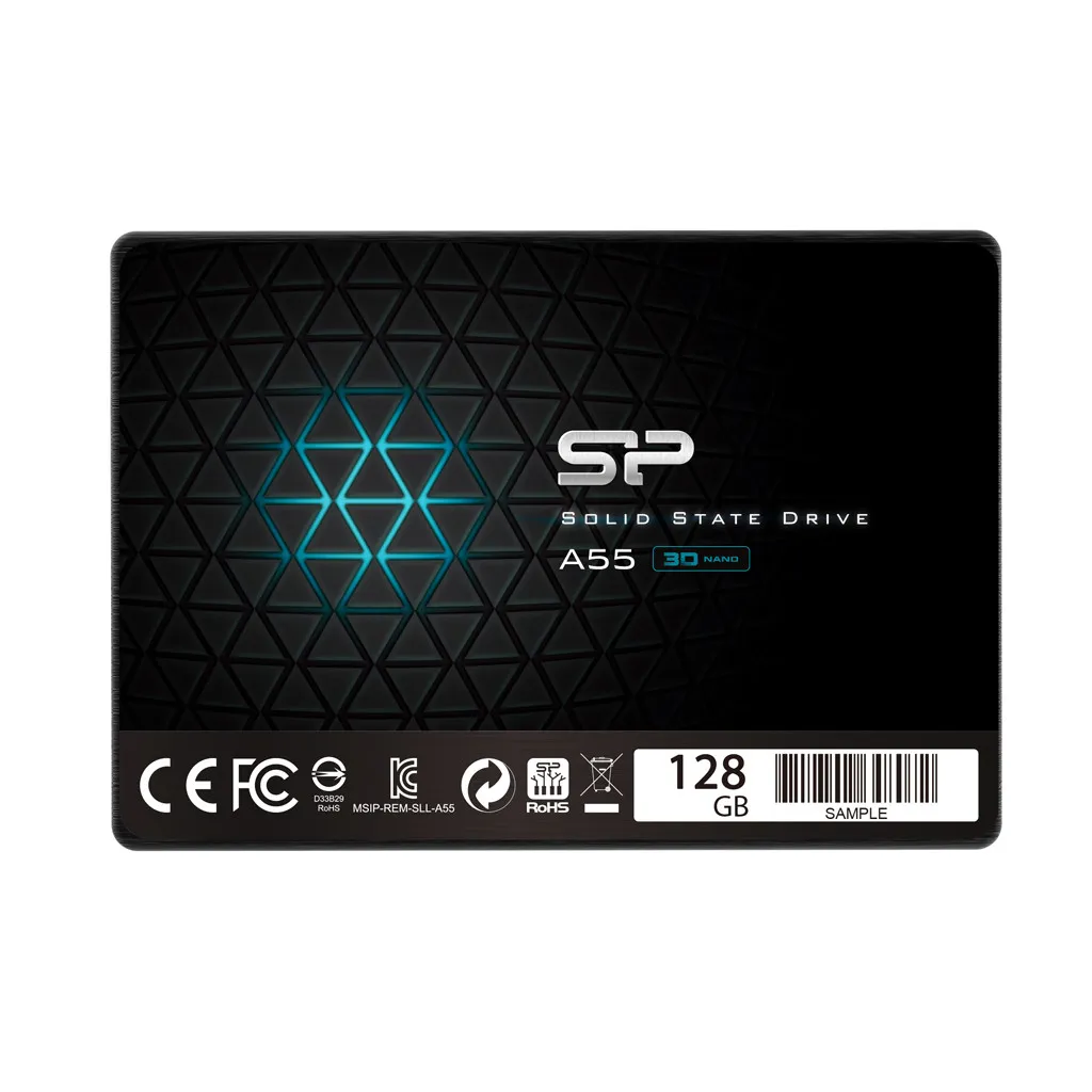 Внутренний твердотельный накопитель SP 128 ГБ SSD 3D NAND A55 SLC SATA III#1