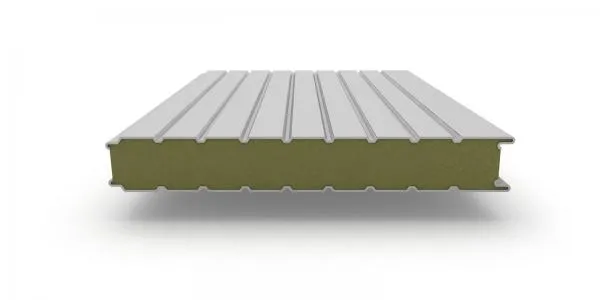Стеновая сэндвич-панель с базальтовым утеплителем, 100 мм#5