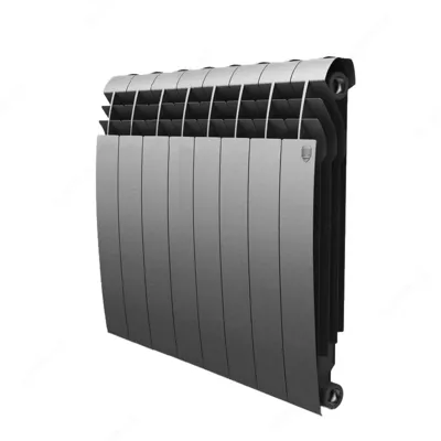 Биметаллический радиатор Royal Biliner 500 серый#1