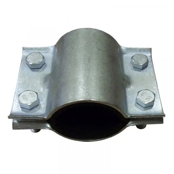 Хомут стальной ремонтный для труб DN 32 д/труб (40-45)#1