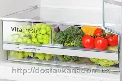 Холодильник премиум-класса BOSCH KGW36VL302 высотой 185 см.#3