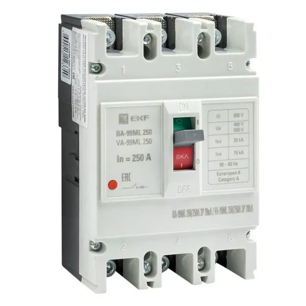 Автоматический выключатель ВА-99МL 250/250А 3P 20кА EKF#1