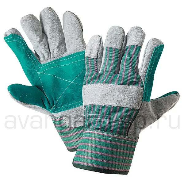 Однопалые рабочие цельноспиловые перчатки «ЭКАНОМ»#4
