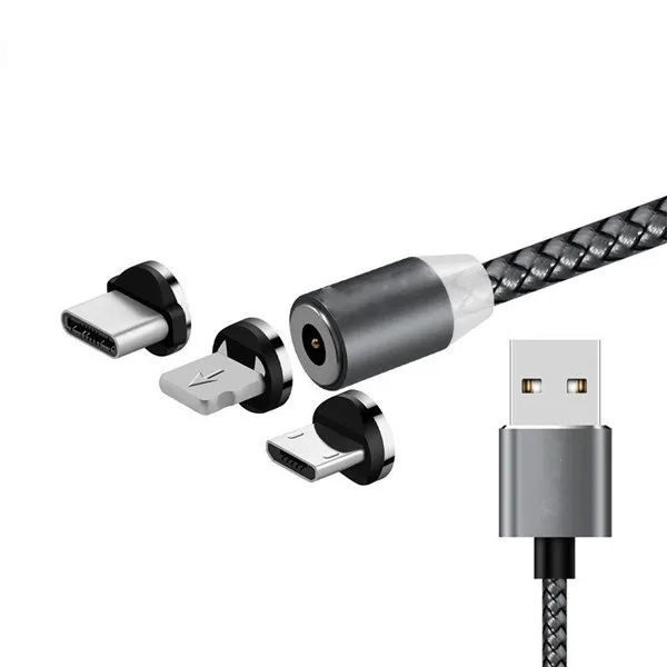 Магнитный кабель для зарядки телефона Micro-USB (1m)#1