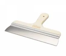 Curved handle spatula (шпатель фасадный, пружинная сталь) 25 см#1