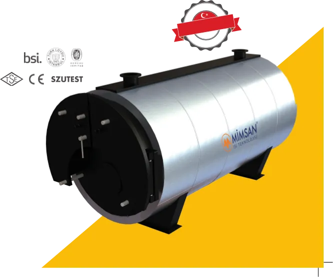 Жидко-газовый трёхпроходной водонагревательный котёл типа скотч MGS1250#1