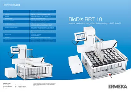 Тестер растворения BioDis RRT 10#3