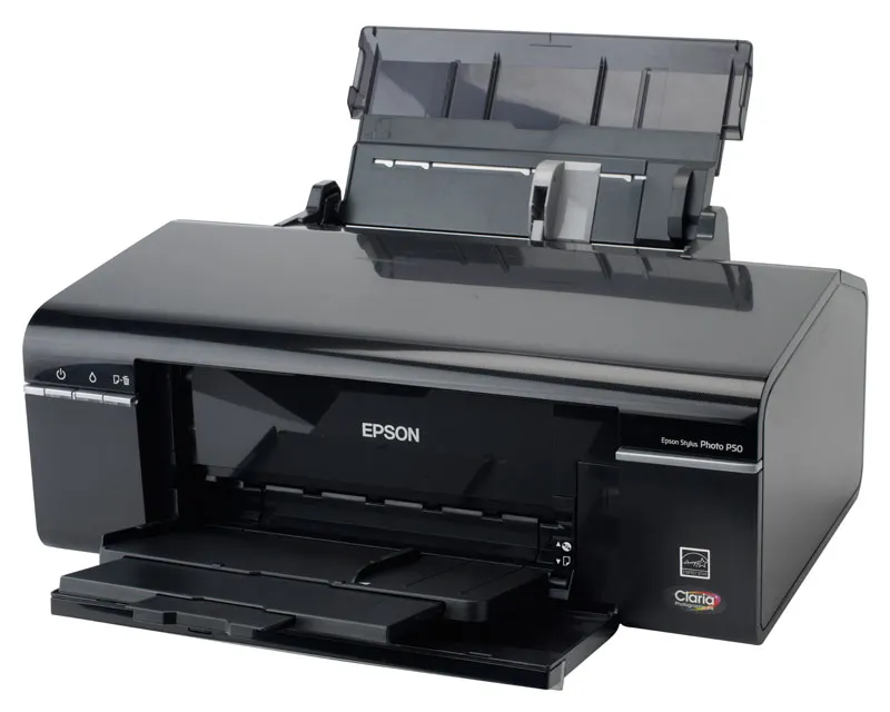 Принтер Epson STYLUS Photo P50 (A4, 37 стр / мин, 5760 dpi, 6 красок, USB2.0, печать на CD / DVD)#5