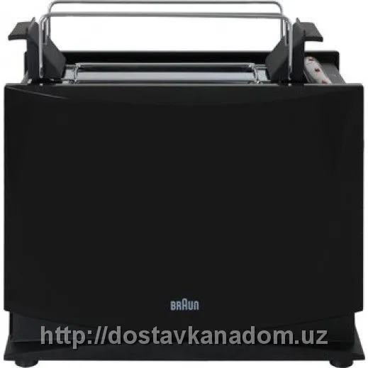 Стильный тостер черного цвета Braun HT 450#1