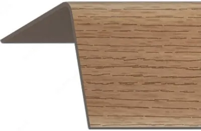 Обойные углы из ПВХ деревянное, текстурные цвета(20 х 20 мм) (30х30 мм) 270 см#1