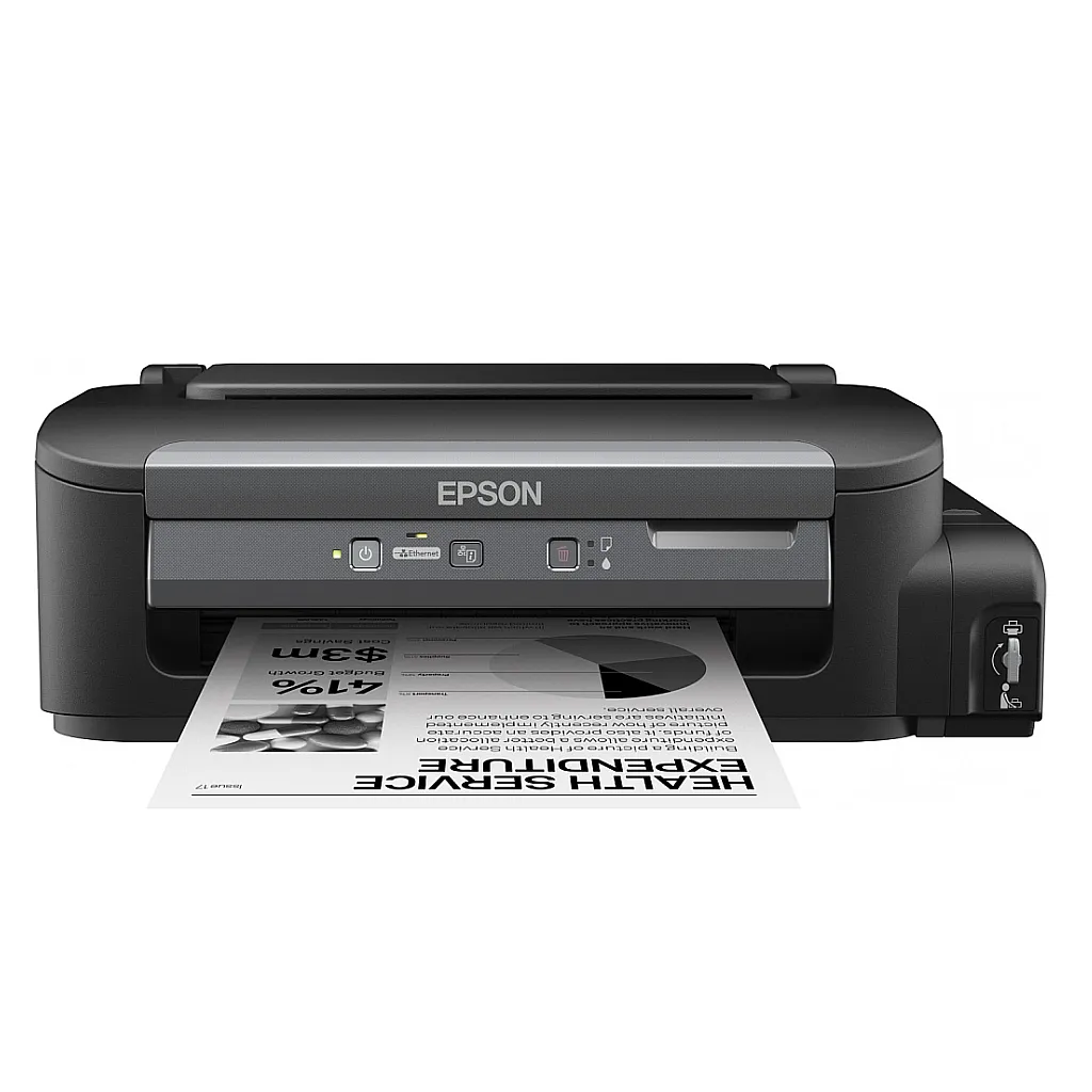 Принтер Epson WorkForce M105 (A4, струйный, 34 стр / мин, 1440x720 dpi, 1 краска, USB2.0, WiFi)#2