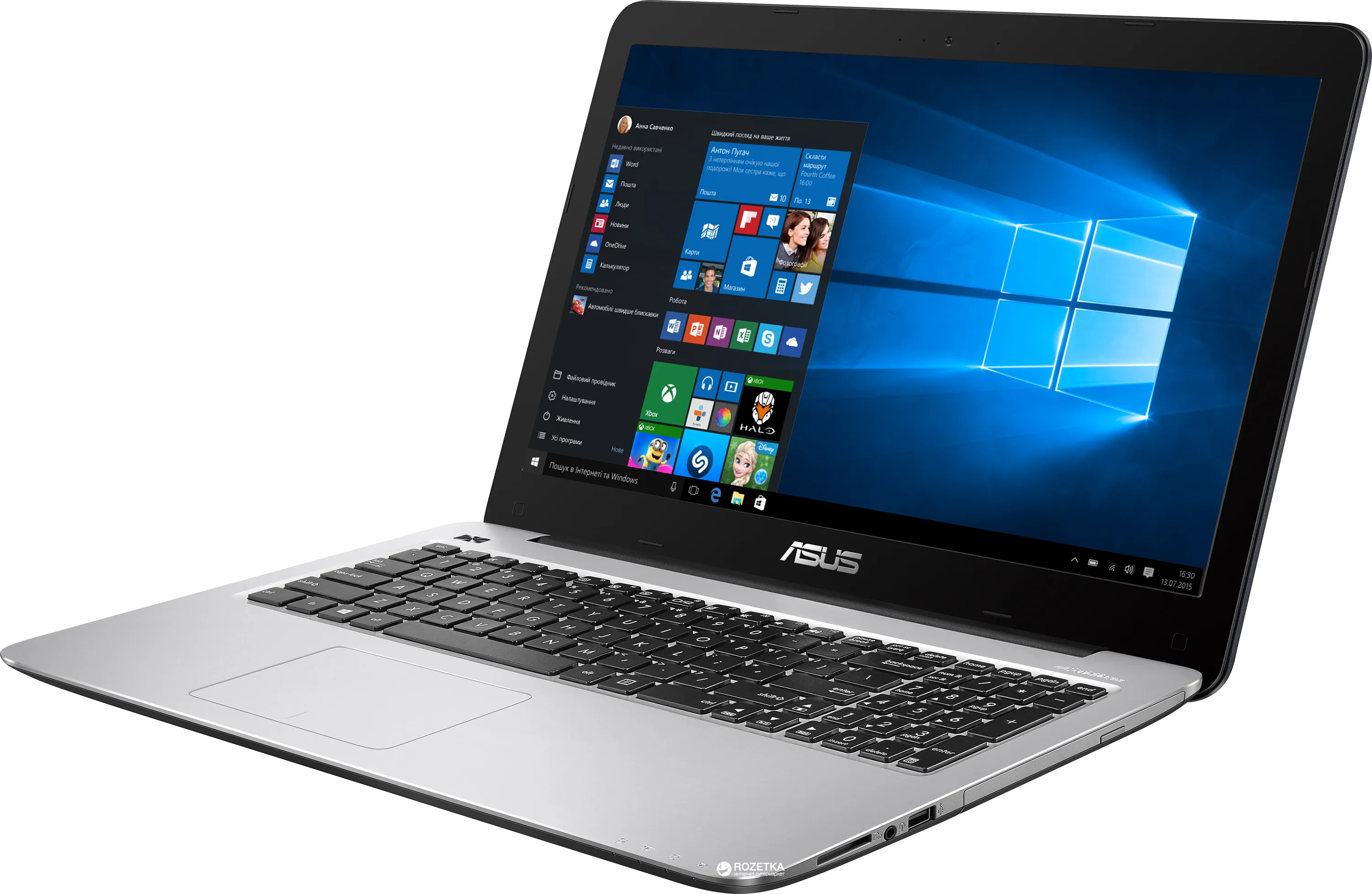 Ноутбук ASUS R540U/ Intel i5-7200U/ 4 GB DDR3/ 500GB HDD /15.6" HD LED/ 2GB ATI Radeon R5 M420 /DVD / RUS#6