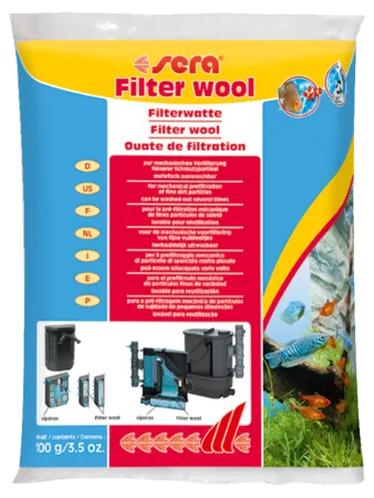 Наполнитель для фильтров sera filter wool 100 гр#1