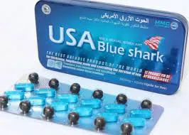 Мужской долгоиграющий и возбуждающий препарат для потенции USA Blue Shark - Голубая акула (12 таблеток)#1