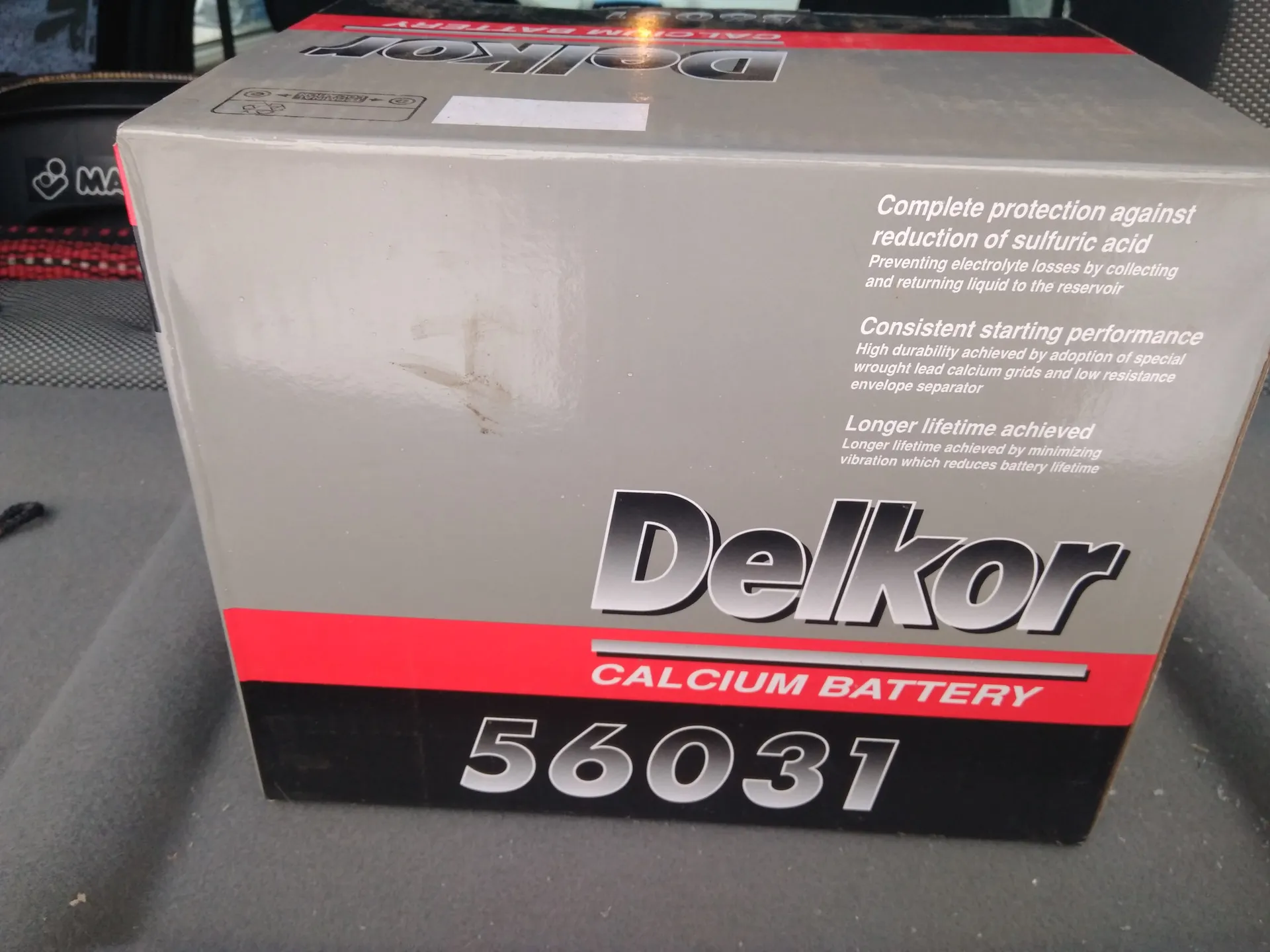 Аккумулятор  DELKOR 60L#4