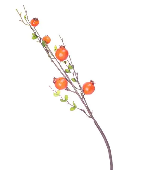 Искусственные цветы: ветка граната ( 1 шт) №269#1