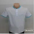 Мужская рубашка поло с коротким рукавом, модель M5173#1