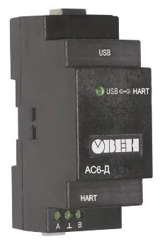 АС6-Д преобразователь интерфейсов (модем) HART-USB#1