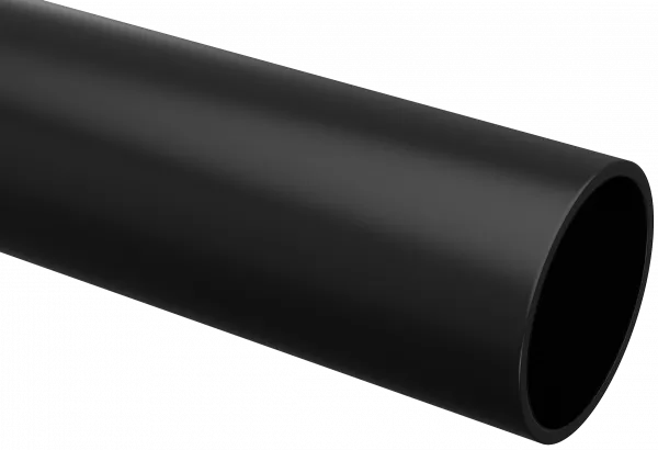 Труба гладкая черная для проводки кабеля d 100 мм#1