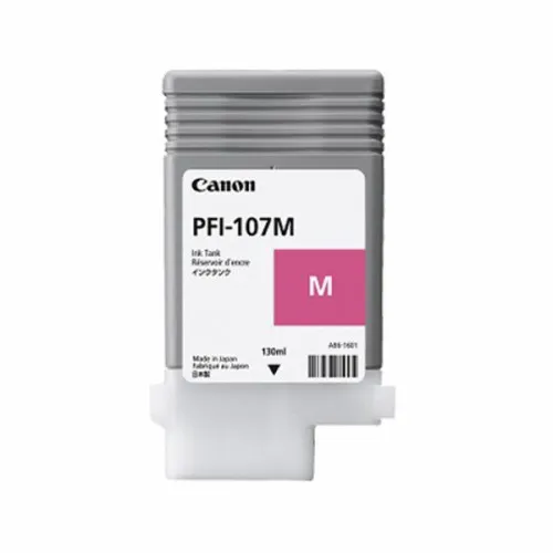 Картридж PFI107 M (130 ml) для плоттера Canon IPF770/670#1