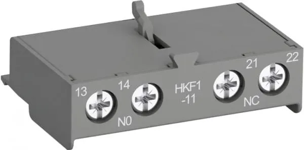 Вспомогат контакт блок HKF1-11, 1НO+1НЗ, фронтальный, для автом MS116#1