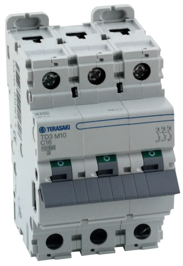 Автоматический выключатель YCM1-63L 3P (16A-63A)#3