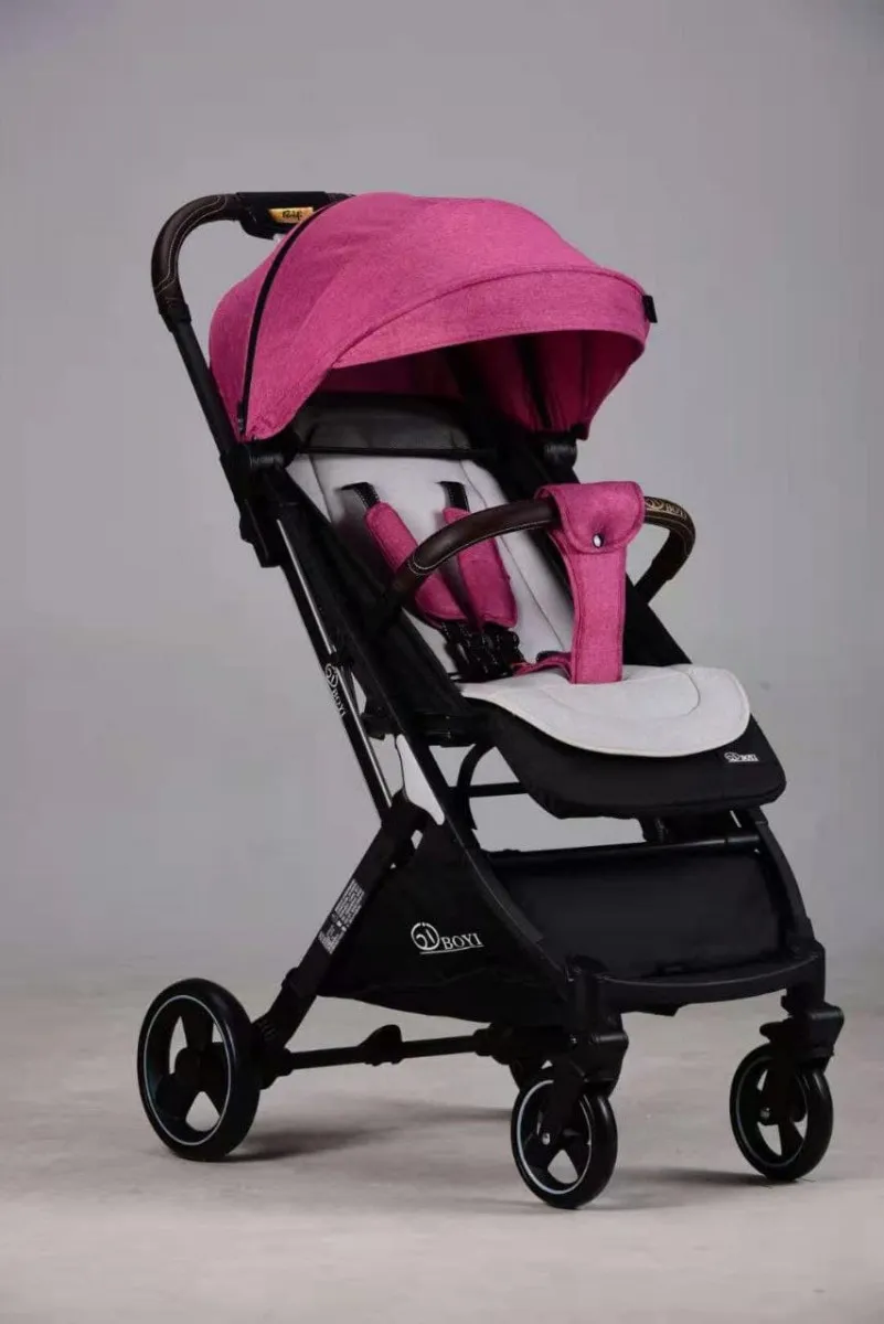 Складная коляска для новорожденных pink#1