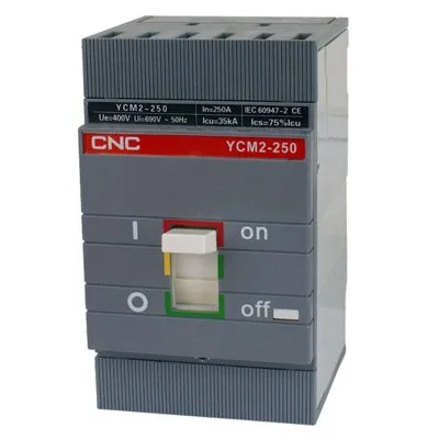 Автоматический выключатель YCM2-250S 3P 250A#1