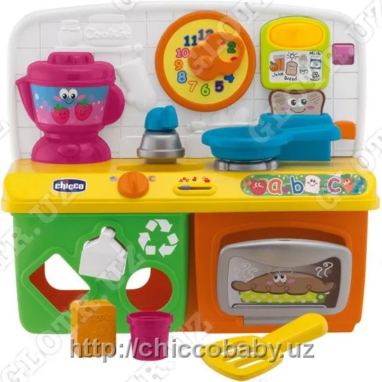 ДЕТСКАЯ ИГРУШКА CHICCO TOY TALKING KITCHEN IT RUS-ENG#1