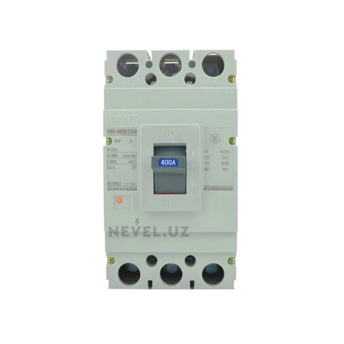 Автоматический выключатель NM1-400S/3Р 315A 35кА#1