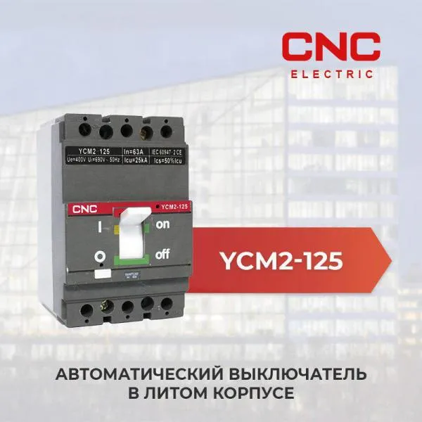 Автоматический выключатель YCM2-125L#1
