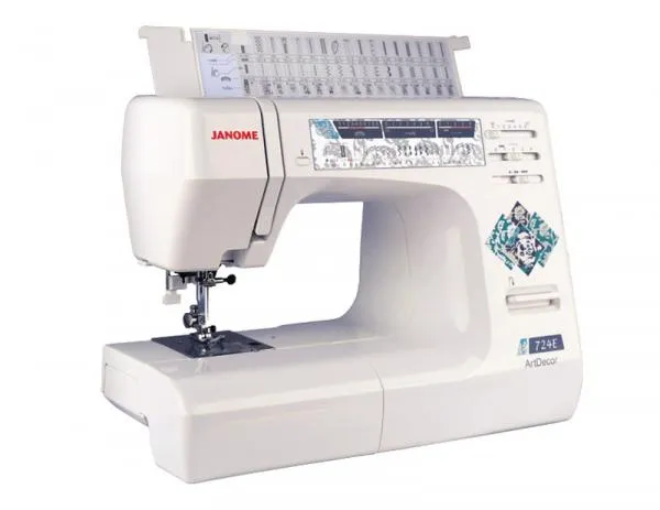 Электронная швейная машина Janome ArtDecor 724E#4