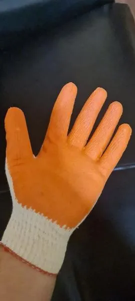 рабочие перчатки с латексным покрытием#1