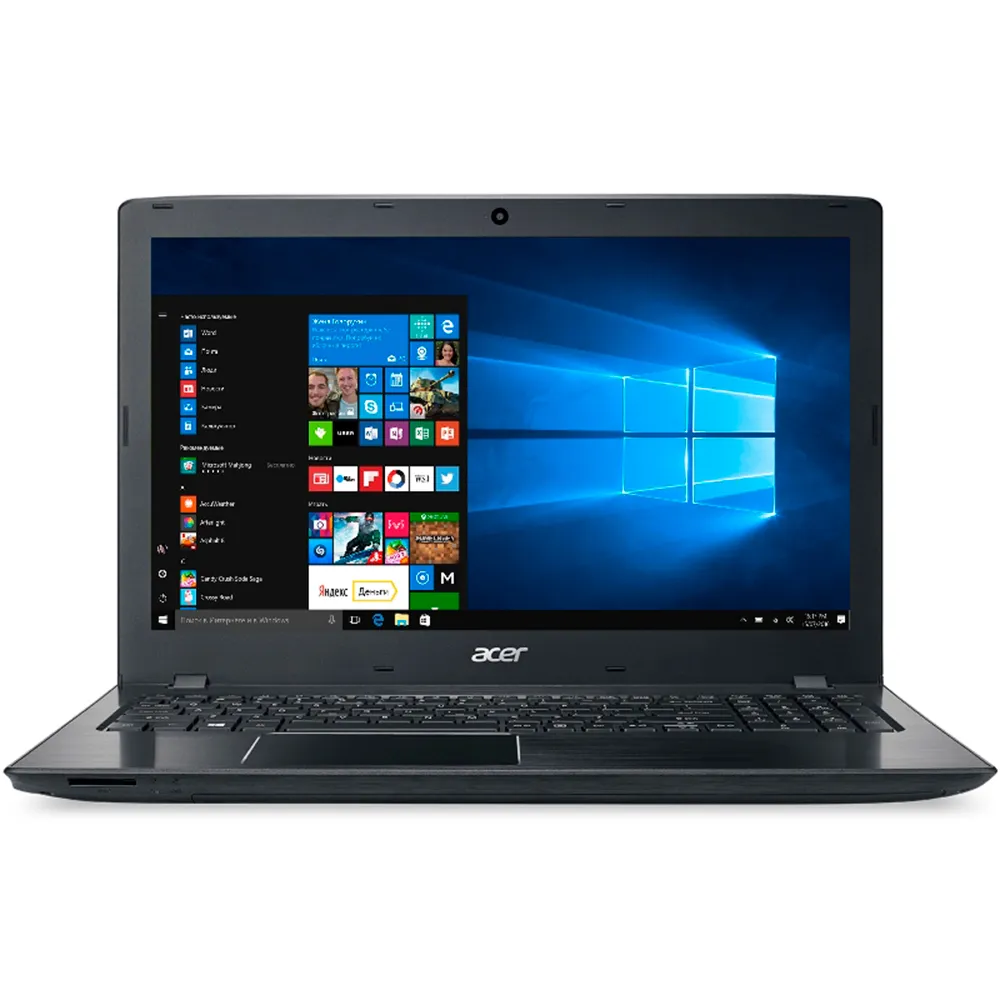 Ноутбук Acer E15/ Intel i5-7200U/ DDR4 4GB/ HDD 500GB/ 15,6" HD LED/ 2GB GeForce GT940MX/ DVD / RUS/ Black#7