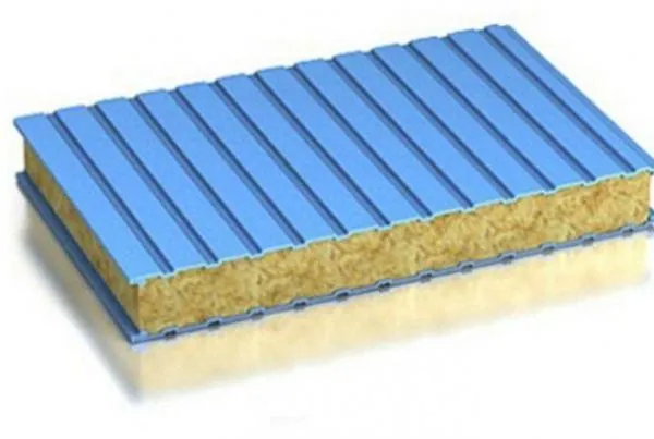Стеновая сэндвич-панель с базальтовым утеплителем, 80 мм#2