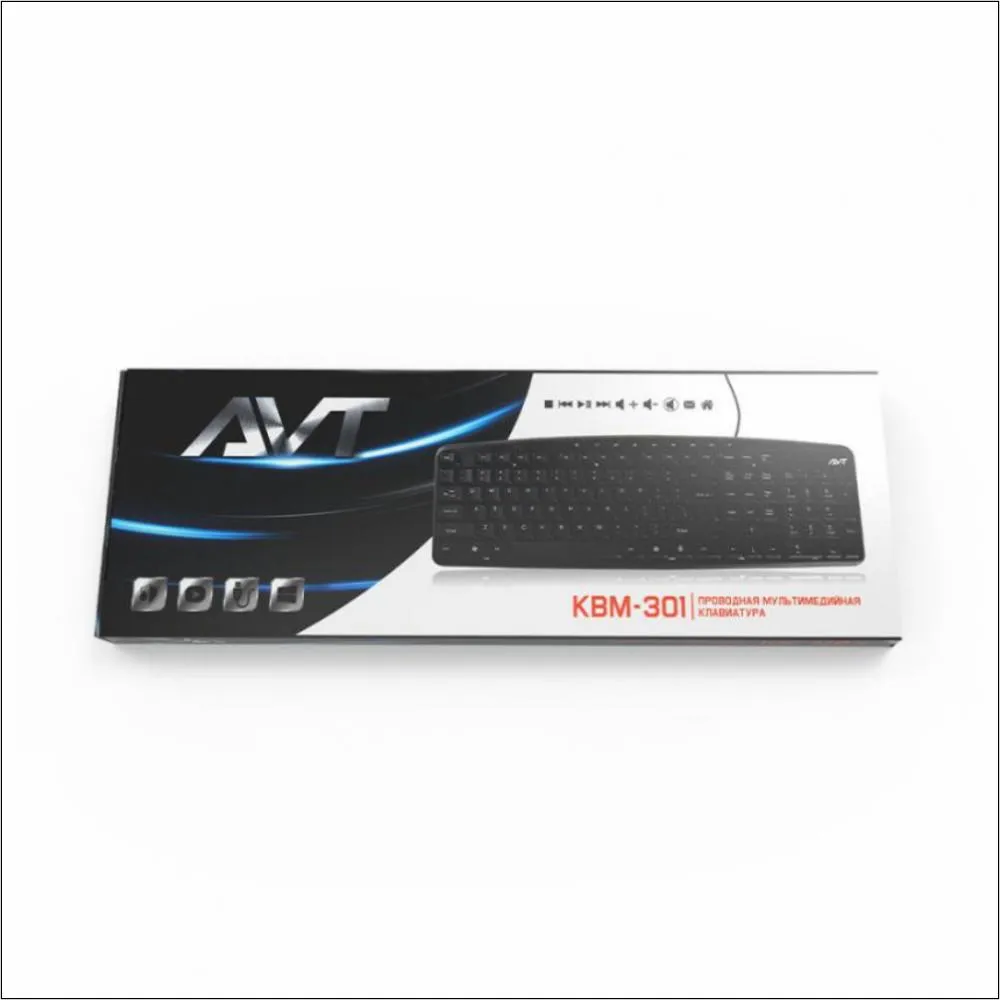 Клавиатура AVT KBM-301 USB#1