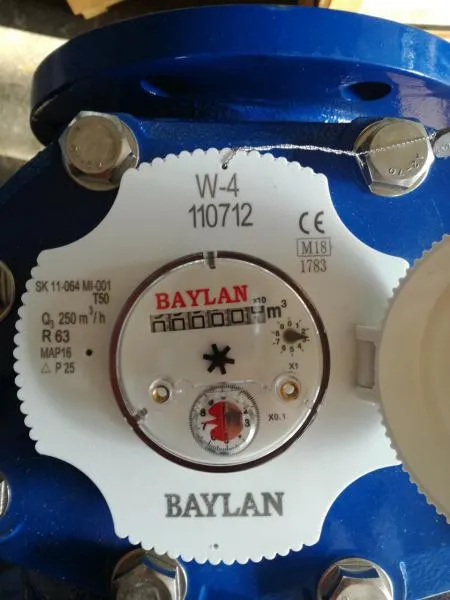 Счетчики холодной воды турбинные W-4 DN 150 Турция (Baylan)#3