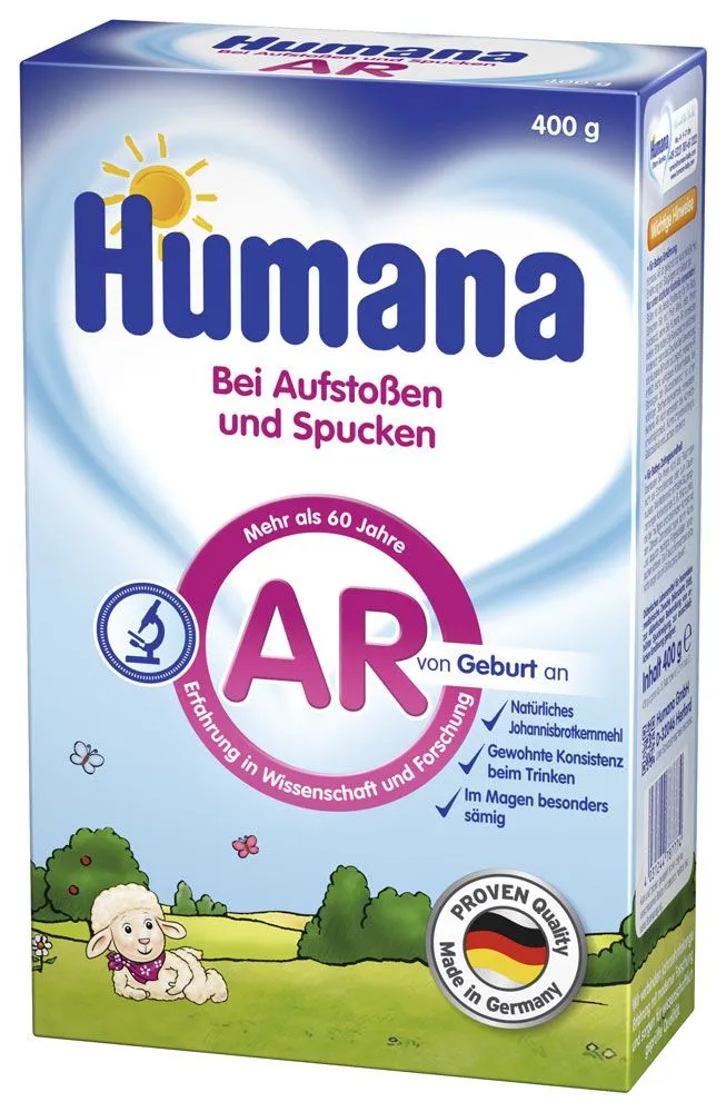 HUMANA AR Специальная молочная смесь для детей при обильных срыгиваниях#1