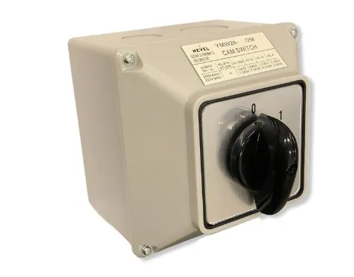 Ручной переключатель фаз YMW26-125/2m 125А (0-1-2-3 выбор фазы) в корпусе IP54#1