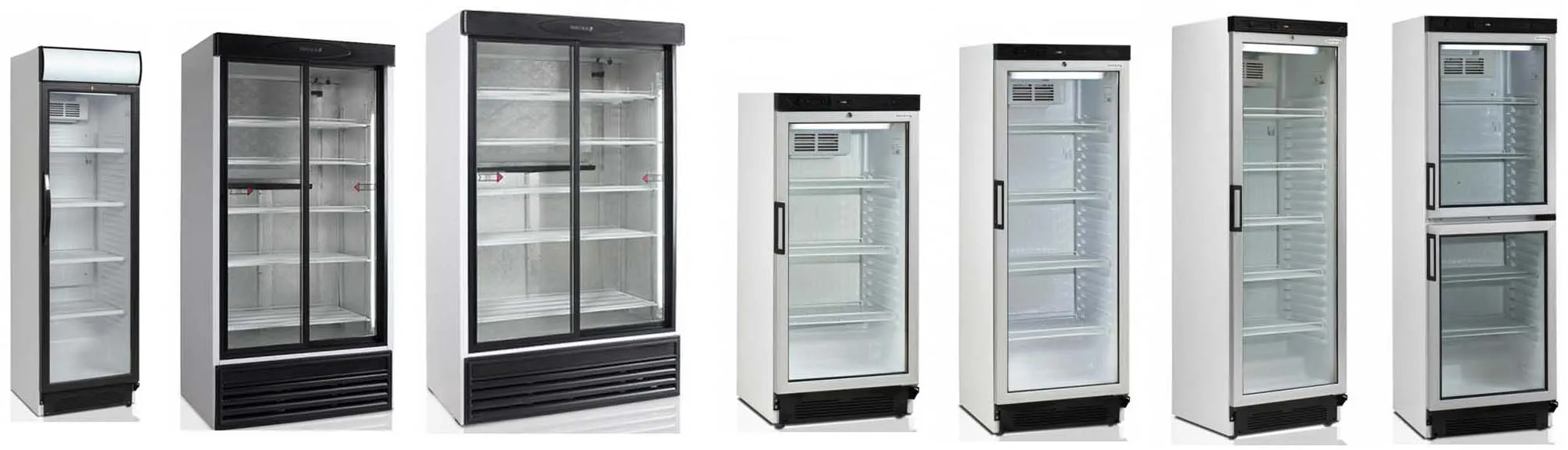 Холодильные шкафы cо стеклянными дверьми DM105-S#3