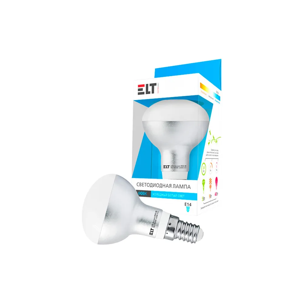 Светодиодная лампа LED Accent R50-M 5W E14 4000К ELT#1