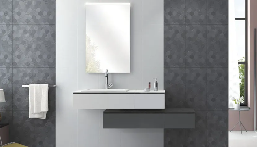 Декор Grafen grey стеновой 30x60#1