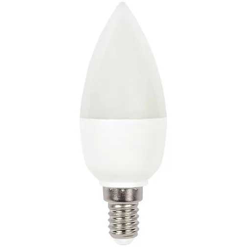 Лампа LED C35 4W 6400K E14 350LM (ECOL LED)#1