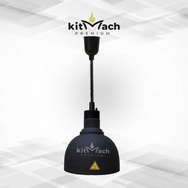 Телескопическая тепловая лампа Kitmach A6512-15 (290 мм) (черный)#1