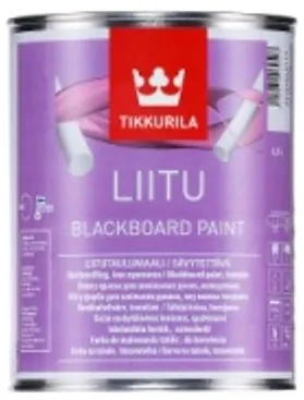 LIITU A Tikkurila краска для школьных досок 0,9 Л#1