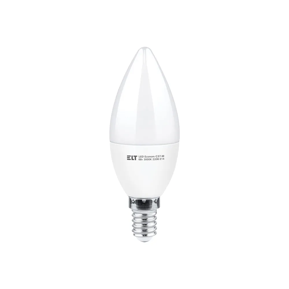 Светодиодная лампа LED Econom C37-M 6W E14 4000K ELT#1