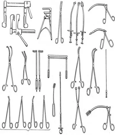 Набор специальных инструментов для сердечно-сосудистой хирургии Н-159#1